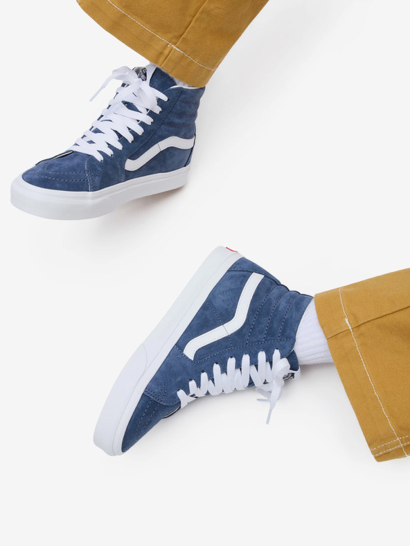 Vans Blaue Damen Wildleder-Sneakers VANS SK8-Hi
