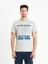 Celio Hellgraues Herren T-Shirt Celio Dragon Ball Z