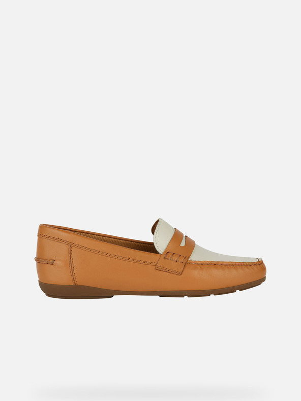 Geox Hellbraun Damen Geox Annytah moc loafers