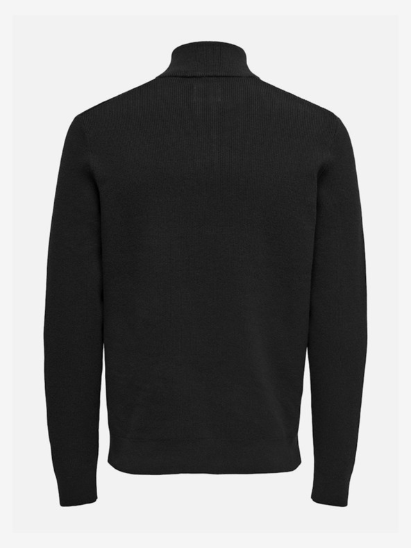 ONLY & SONS Schwarzer Herrenpullover ONLY & SONS