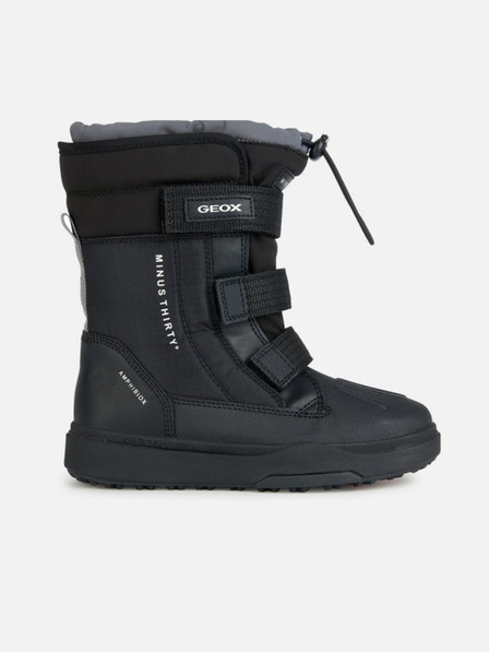 Geox Schwarze Jungen-Winterschuhe Geox Bunshee Pg B A