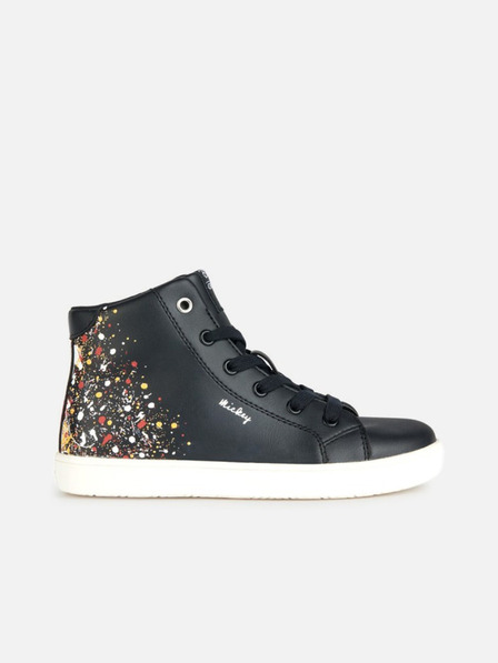 Geox Black Girls Sneakers Geox Kathe