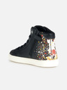 Geox Black Girls Sneakers Geox Kathe