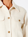 Rip Curl Cremefarbene Damenjacke mit Taschen Rip Curl