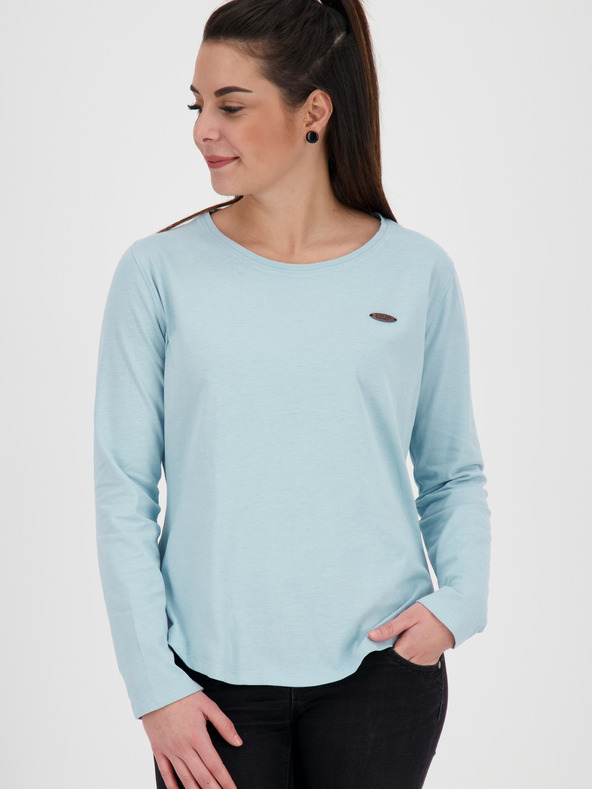 Alife and Kickin Hellblauer Damen-Kapuzenpullover von Alife and Kickin