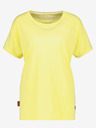 Alife and Kickin Gelbes Alife and Kickin-T-Shirt für Frauen