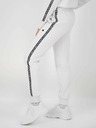 Alife and Kickin Weiße Damen-Sweatpants mit Revers Alife and Kickin