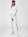 Alife and Kickin Weiße Damen-Sweatpants mit Revers Alife and Kickin