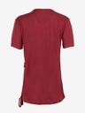 ALPINE PRO ALPINE PRO AIKA Burgunderfarbenes Damen-T-Shirt