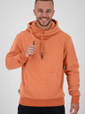 Alife and Kickin Orangefarbener Herren-Kapuzenpullover von Alife and Kickin