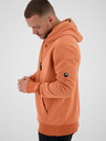 Alife and Kickin Orangefarbener Herren-Kapuzenpullover von Alife and Kickin