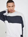 Alife and Kickin Schwarzes, graues und weißes Herren Sweatshirt Alife and Kickin