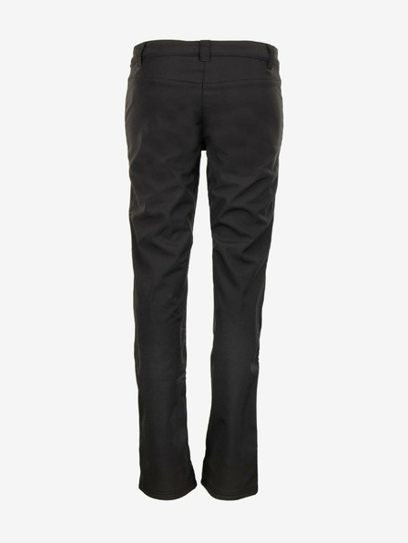 ALPINE PRO Schwarze Damen-Softshell-Hose ALPINE PRO SUNA