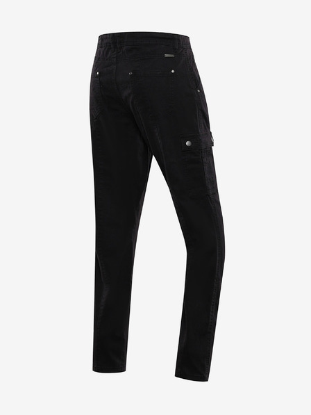 ALPINE PRO Schwarze Damenhose mit Taschen Alpine Pro IDRILA