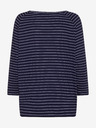 Sam 73 Dunkelblaues gestreiftes Damen-T-Shirt SAM 73