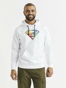 Celio Weißes bedrucktes Herren-Sweatshirt Celio Lvemansw