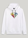 Celio Weißes bedrucktes Herren-Sweatshirt Celio Lvemansw