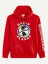Celio Rotes Herren-Sweatshirt mit Aufdruck Celio Lvemansw