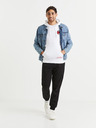 Celio Weißes Herren-Sweatshirt Celio Lvespidsw