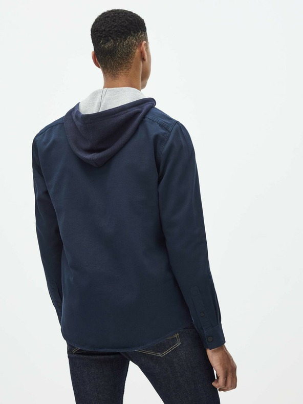 Celio Dunkelblaues Hemd Celio Sawork