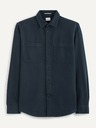 Celio Dunkelblaues Hemd Celio Sawork