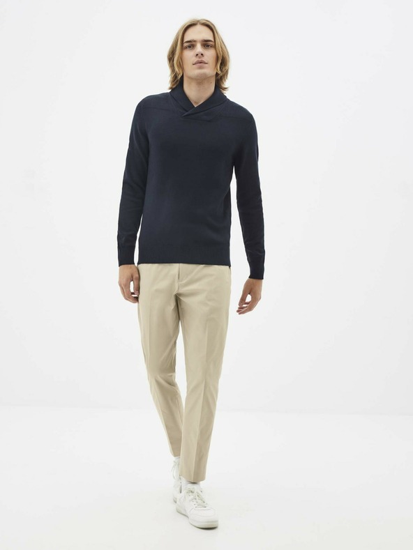 Celio Dunkelblauer Pullover Celio Sepiz