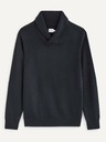 Celio Dunkelblauer Pullover Celio Sepiz