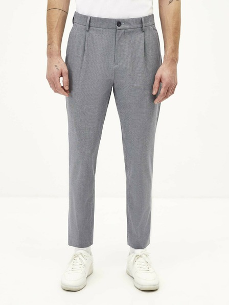 Celio Graue Herren-Cropped-Hose Celio