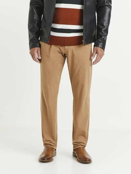 Celio Beige Herrenhosen Celio