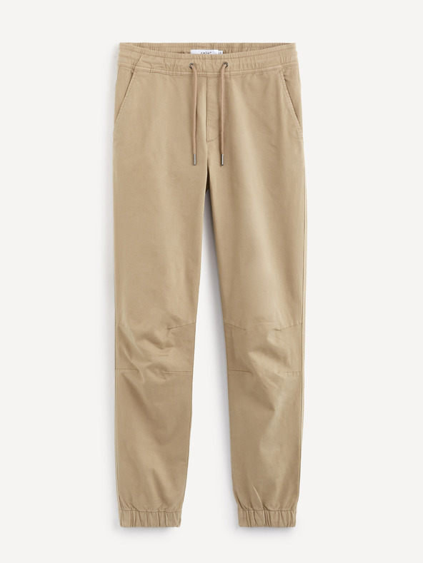 Celio Beige Herrenhosen Celio