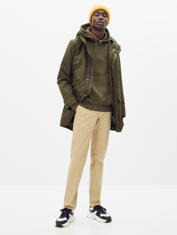 Celio Beigefarbene Hose Celio Pocharles