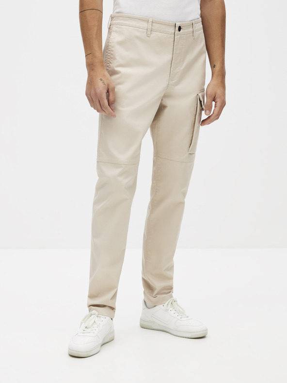 Celio Beigefarbene Hose Celio Sokargo