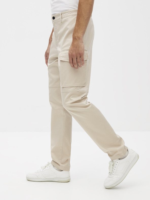 Celio Beigefarbene Hose Celio Sokargo