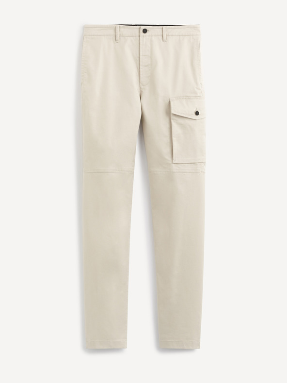 Celio Beigefarbene Hose Celio Sokargo