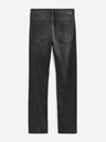 Celio Schwarze Straight-Fit-Jeans Celio Voblack5