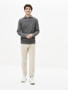 Celio Grauer Herrenpullover mit Stehkragen Celio Penolta