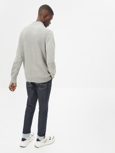Celio Hellgrauer Pullover Celio Perome