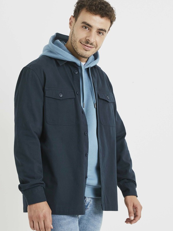 Celio Dunkelblaue Jacke Celio Vawork