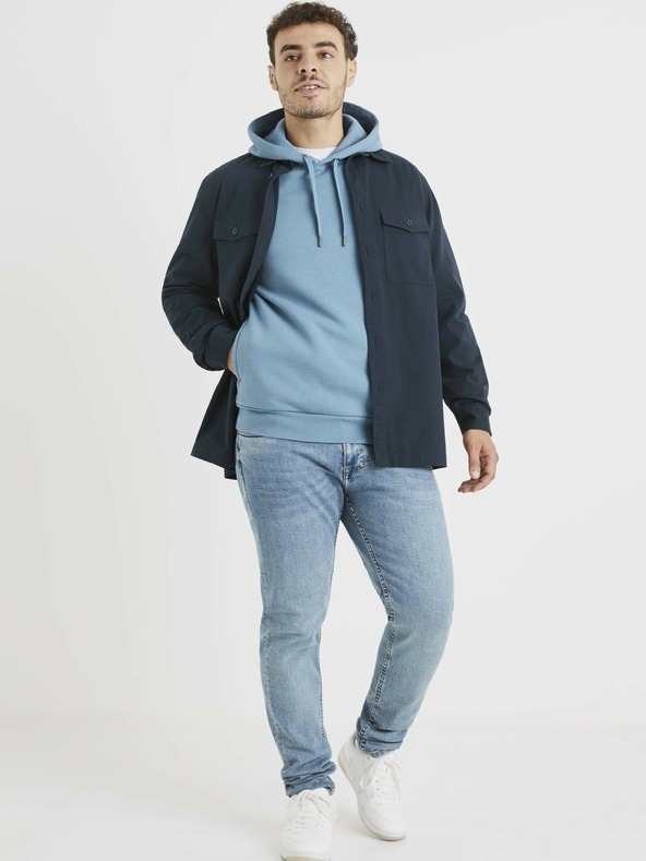 Celio Dunkelblaue Jacke Celio Vawork