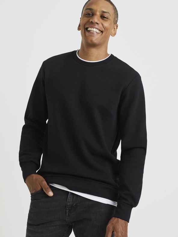Celio Schwarzes Basic-Sweatshirt Celio Vedoubleco