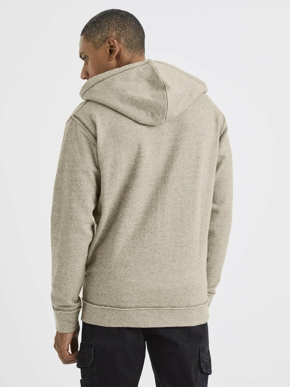 Celio Hellgraues Basic-Sweatshirt Celio Vemoulino