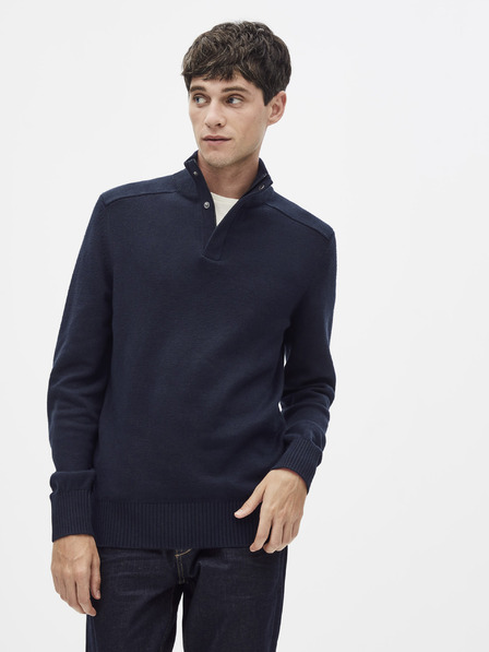 Celio Dunkelblauer Pullover Celio Serome