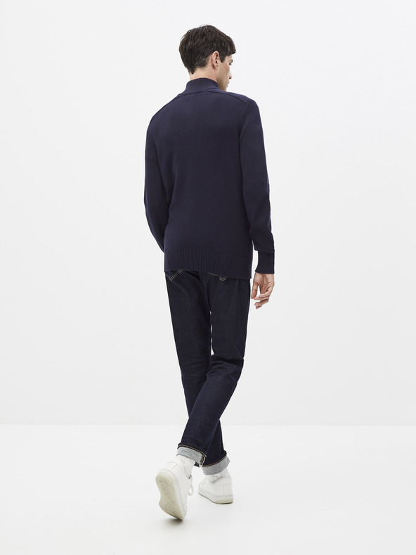 Celio Dunkelblauer Pullover Celio Serome