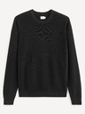 Celio Schwarzer Basic-Pullover Celio Tepic