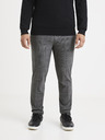 Celio Grau karierte Hose Celio Volouis2