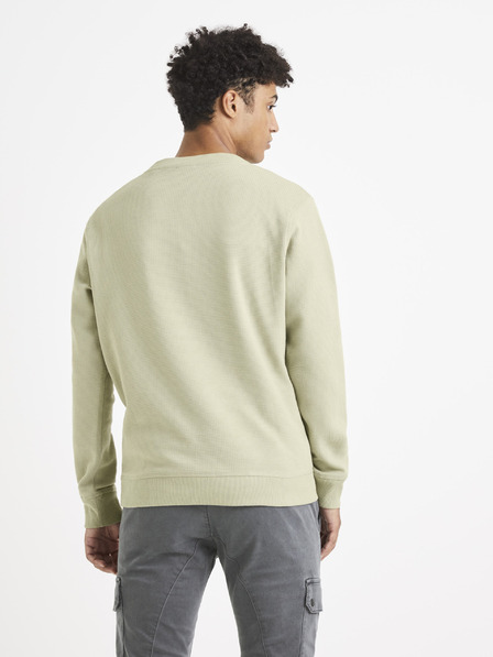 Celio Hellgrünes Sweatshirt Celio Vewa