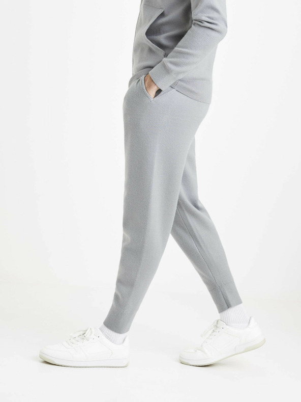 Celio Graue Herren Sweatpants Celio