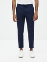 Celio Dunkelblaue Leinenhose für Herren Celio