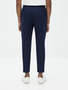 Celio Dunkelblaue Leinenhose für Herren Celio