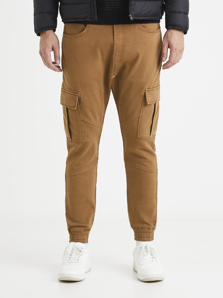 Celio Braune Herrenhose mit Taschen Celio Vokit